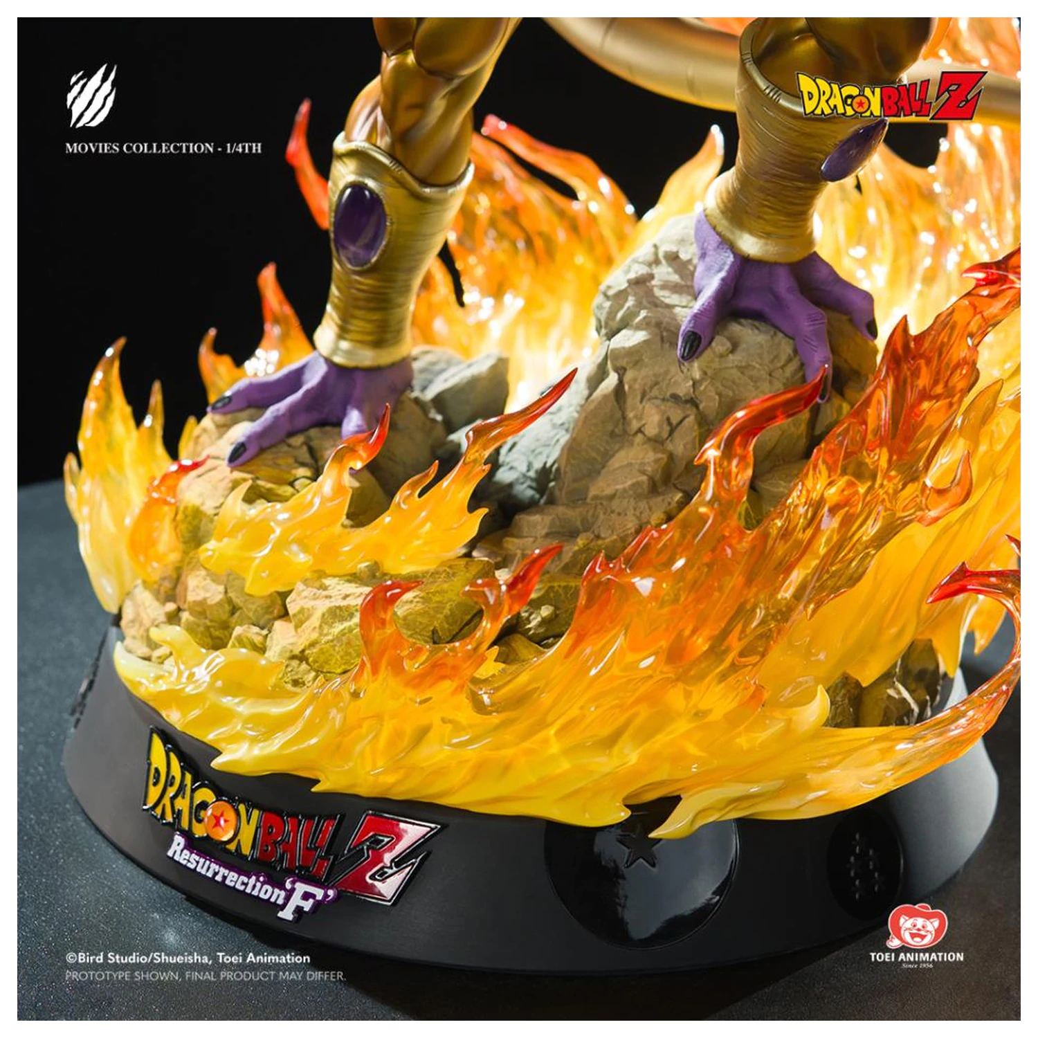 Dragon Ball Z - Golden Frieza Statue Movie Collection by Tsume 49cm product photo