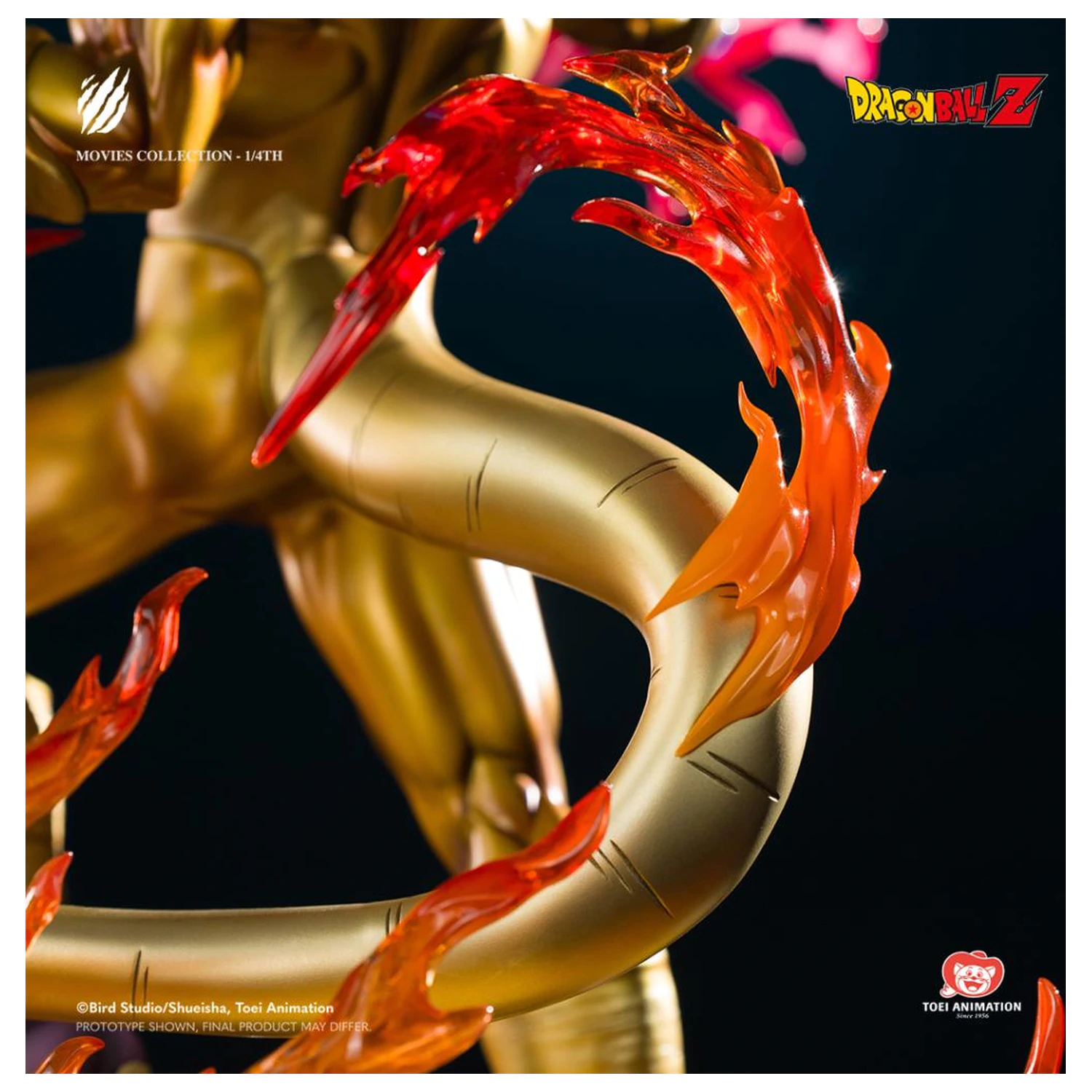 Dragon Ball Z - Golden Frieza Statue Movie Collection by Tsume 49cm product photo