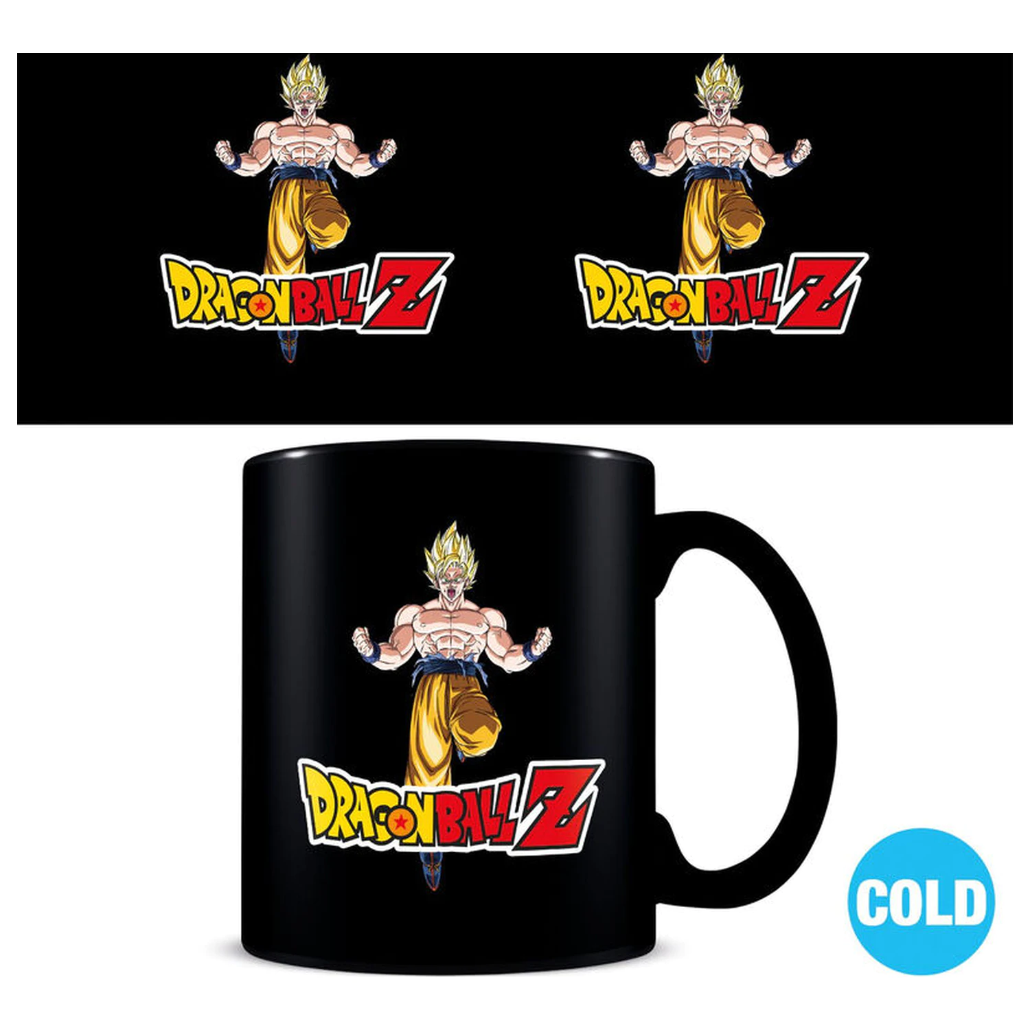 Dragon Ball Z heat change mug 325ml product photo