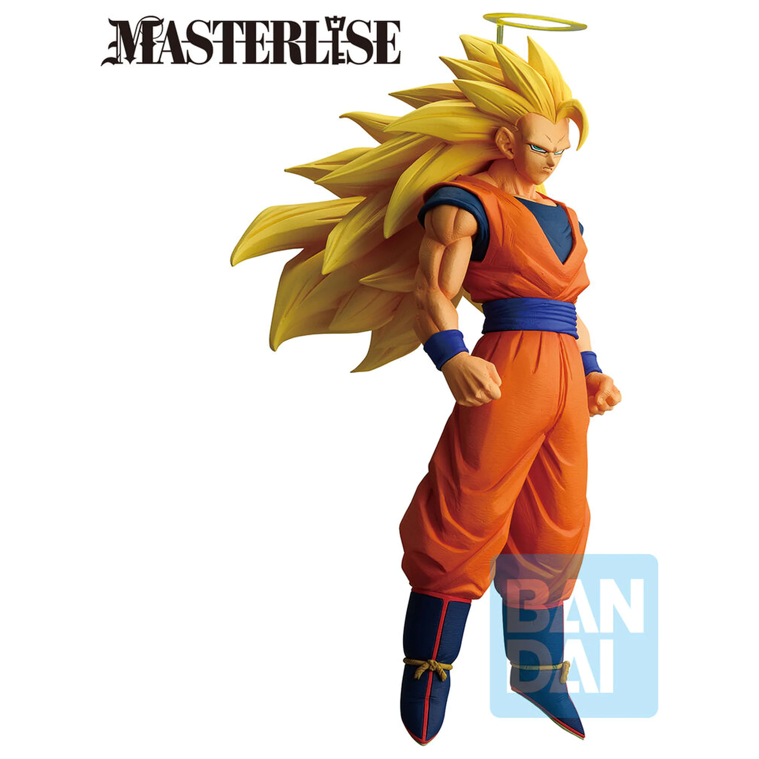 Dragon Ball Z Masterlise Battle of the Super Saiyan - Super Saiyan 3 Son Goku Ichibansho figure 25cm product photo