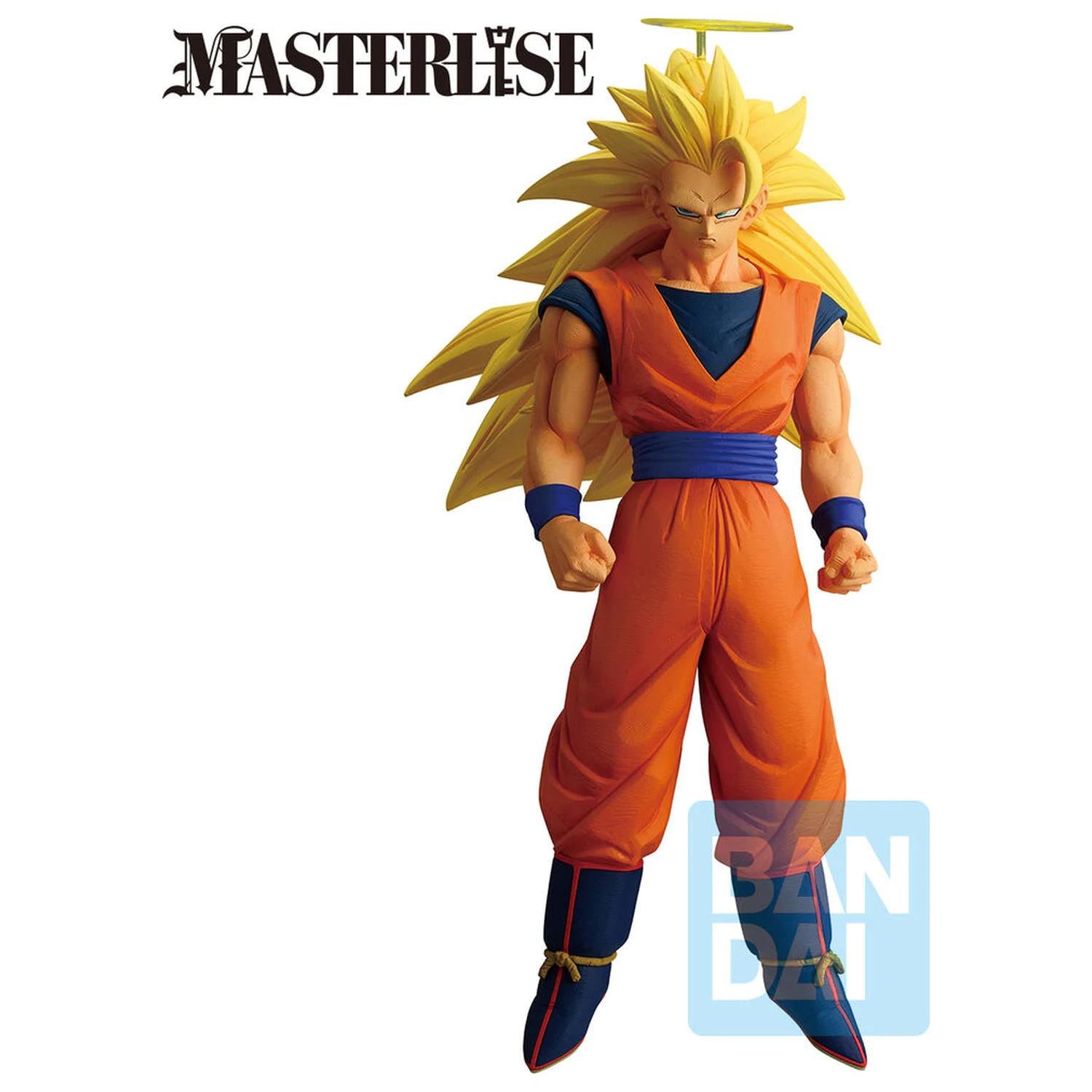 Dragon Ball Z Masterlise Battle of the Super Saiyan - Super Saiyan 3 Son Goku Ichibansho figure 25cm product photo