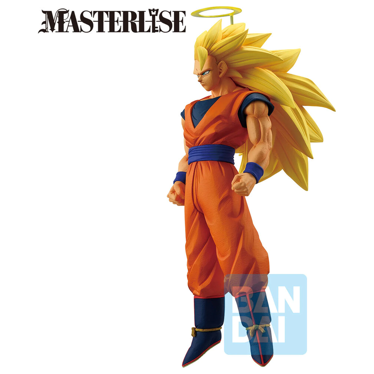 Dragon Ball Z Masterlise Battle of the Super Saiyan - Super Saiyan 3 Son Goku Ichibansho figure 25cm product photo