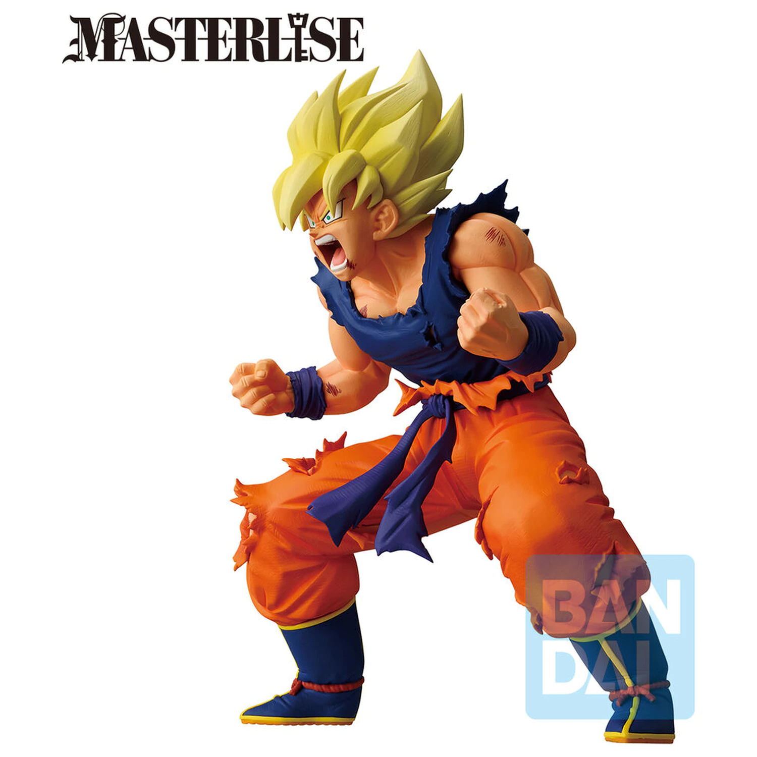 Dragon Ball Z Masterlise Battle of the Super Saiyan - Super Saiyan Son Goku Ichibansho figure 19cm product photo