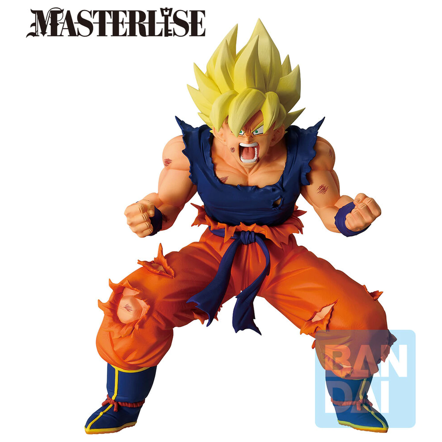Dragon Ball Z Masterlise Battle of the Super Saiyan - Super Saiyan Son Goku Ichibansho figure 19cm product photo