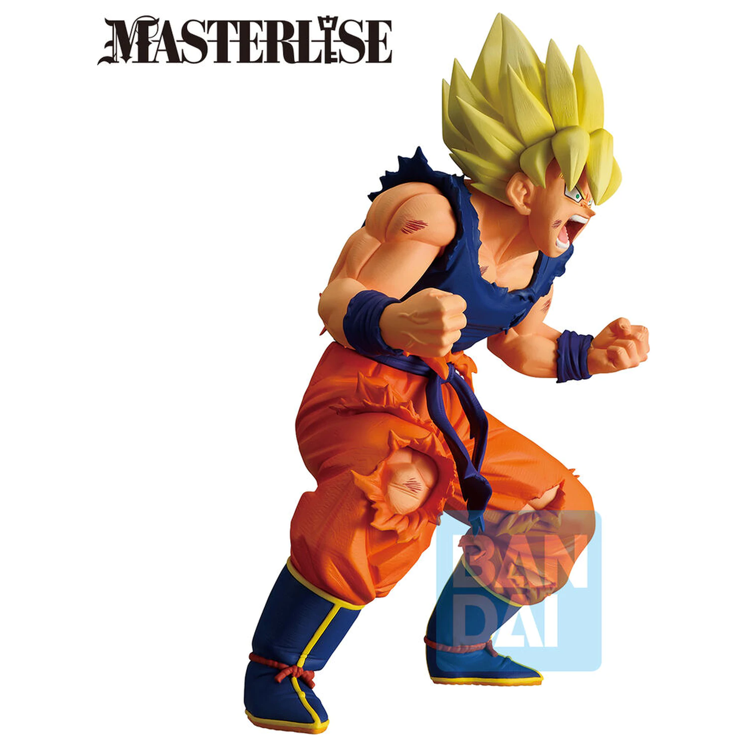 Dragon Ball Z Masterlise Battle of the Super Saiyan - Super Saiyan Son Goku Ichibansho figure 19cm product photo
