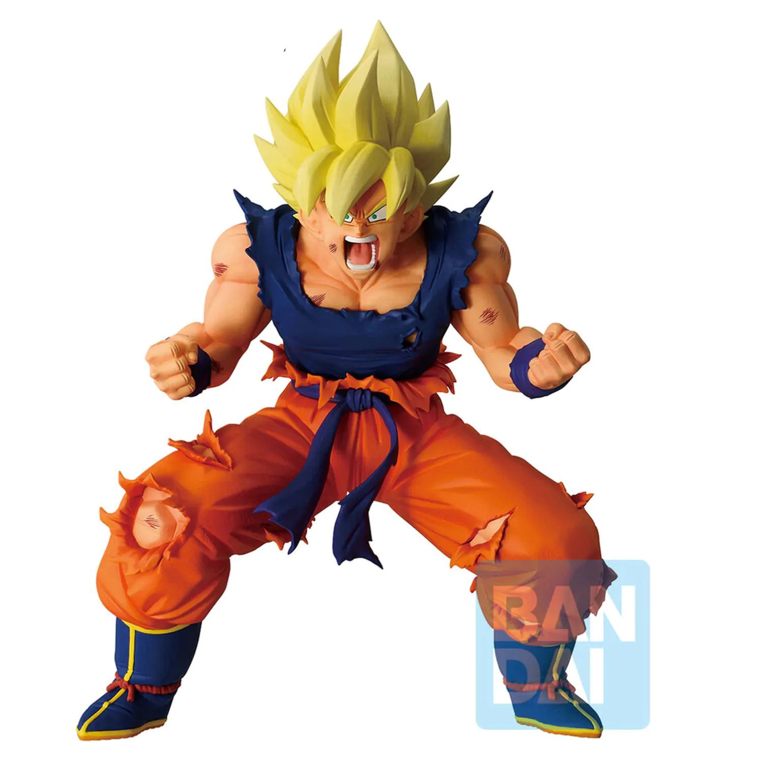 Dragon Ball Z Masterlise Battle of the Super Saiyan - Super Saiyan Son Goku Ichibansho figure 19cm product photo