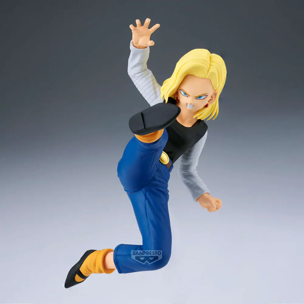 Dragon Ball Z Match Makers Android 18 & Mr. Satan set 2 figures 11-8cm product photo