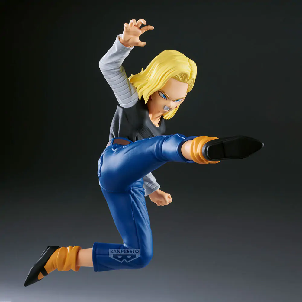 Dragon Ball Z Match Makers Android 18 & Mr. Satan set 2 figures 11-8cm product photo