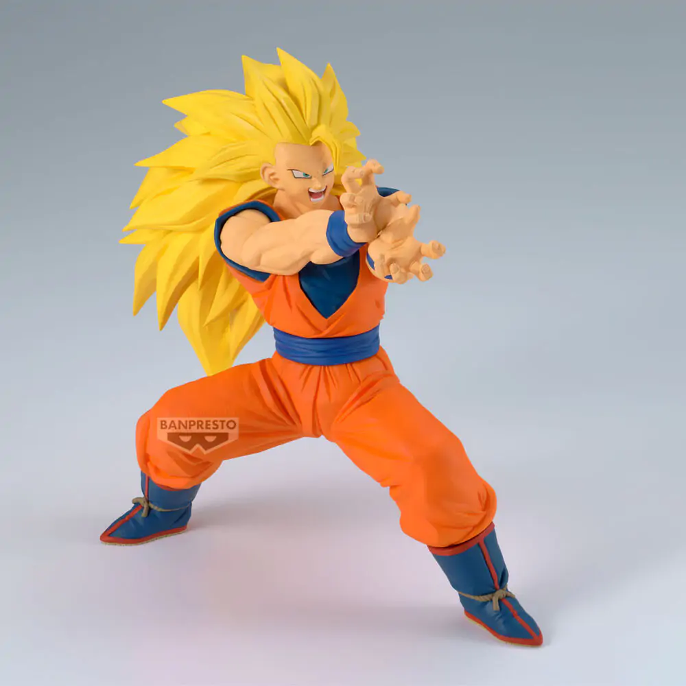 Dragon Ball Z Match Makers Super Saiyan 3 Son Goku vs Majin Buu Pure figure 16cm product photo