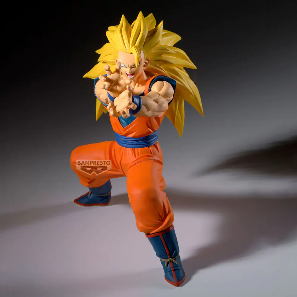 Dragon Ball Z Match Makers Super Saiyan 3 Son Goku vs Majin Buu Pure figure 16cm product photo