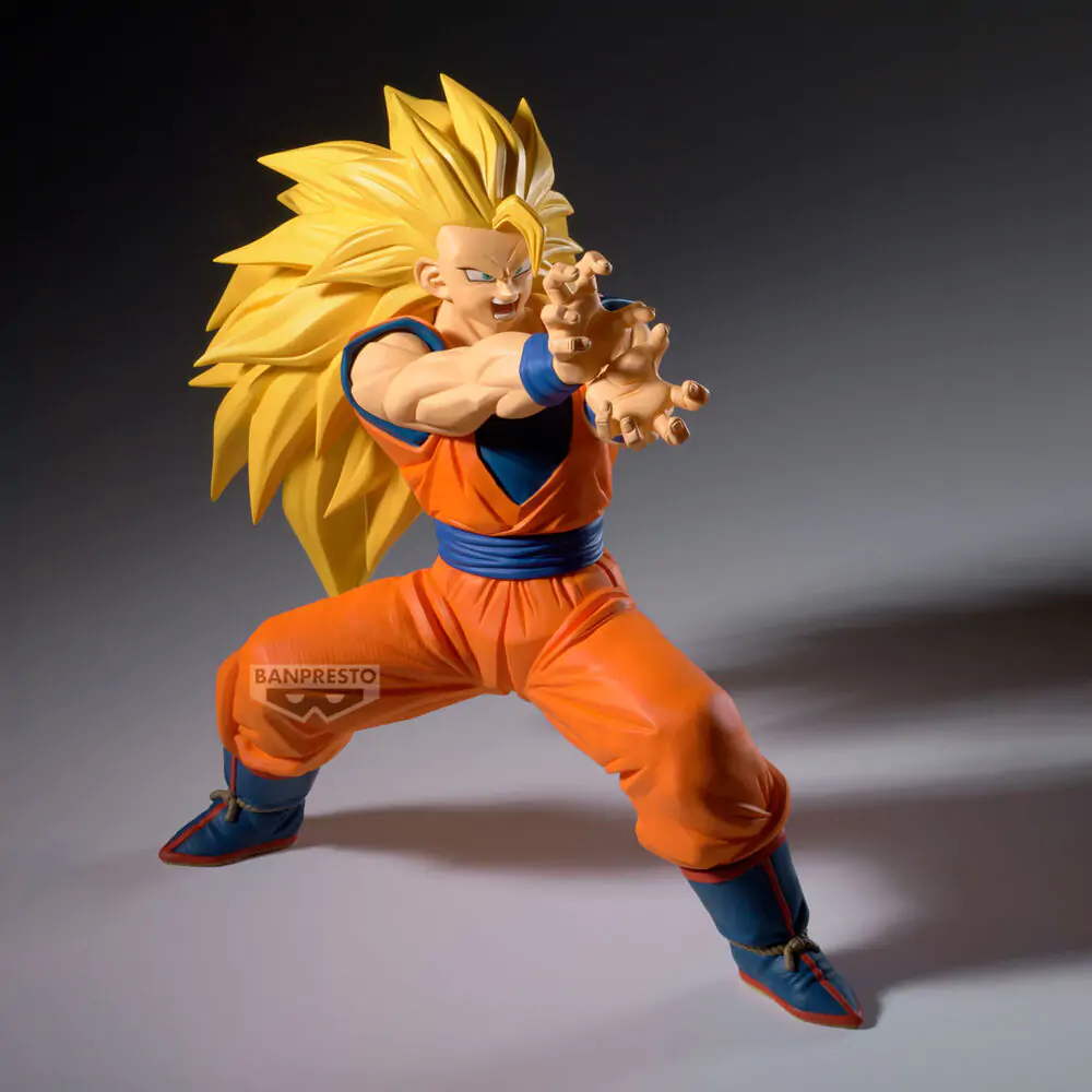 Dragon Ball Z Match Makers Super Saiyan 3 Son Goku vs Majin Buu Pure figure 16cm product photo