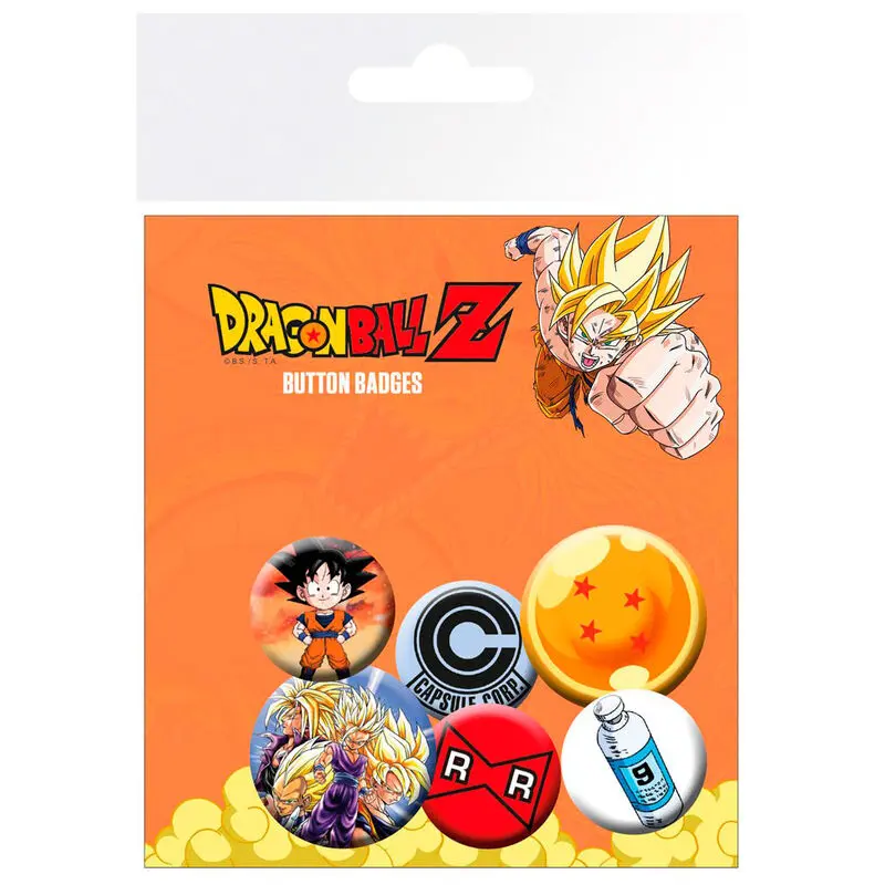 Dragon Ball Z Mix Badge Pack product photo