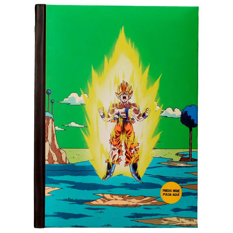 Dragon Ball Z Notebook with Light Namek Final Battle product photo