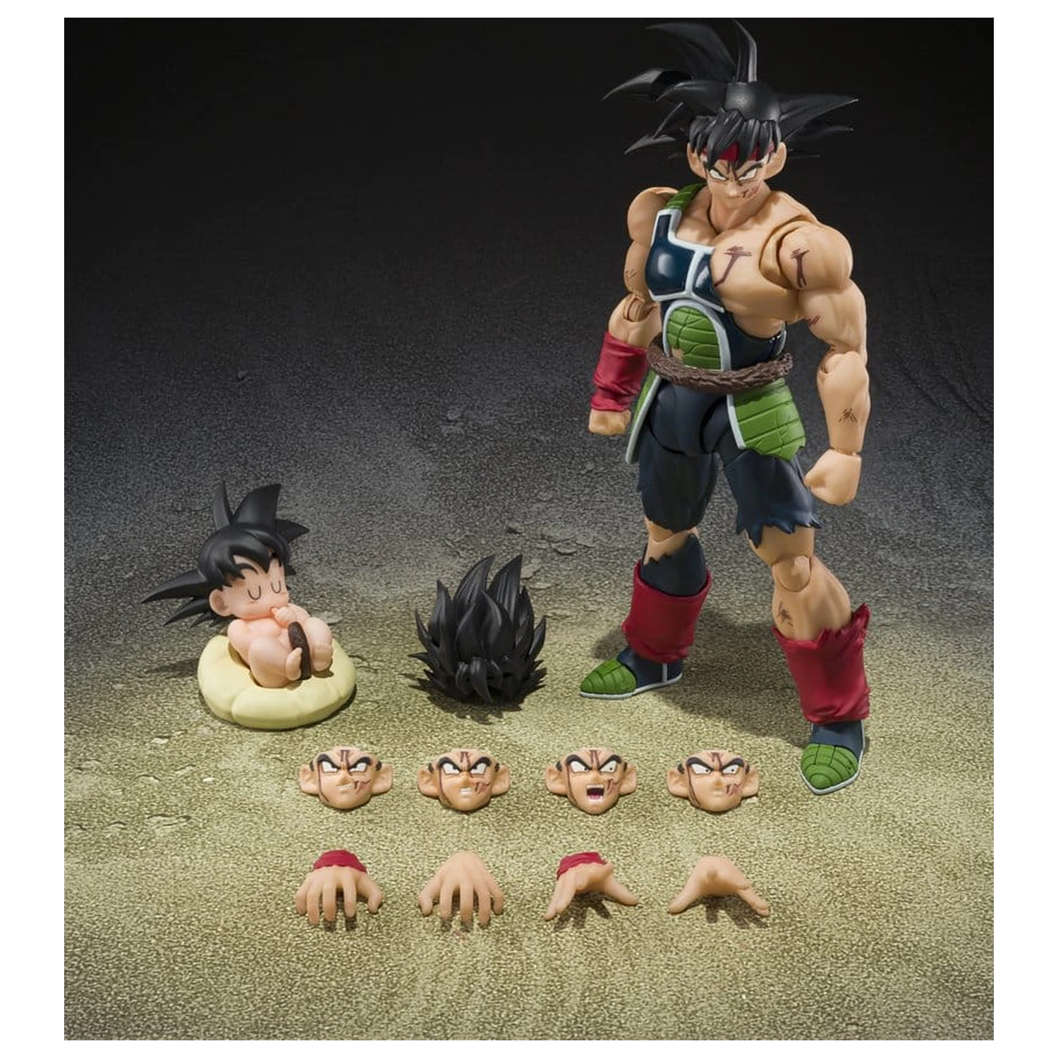 Dragon Ball Z S.H. Figuarts Action Figure Bardock the Father of Goku 15 cm product photo