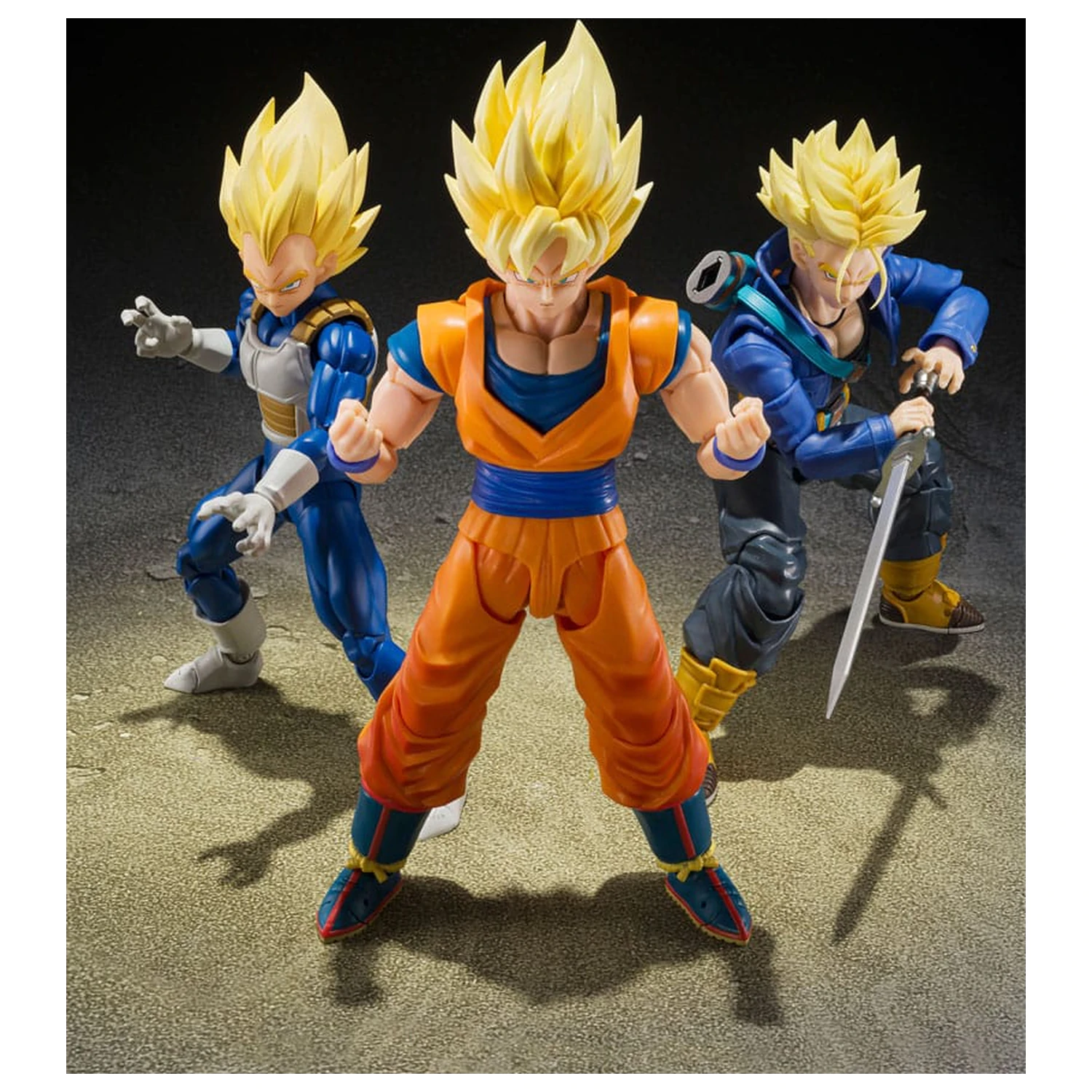 Dragon Ball Z S.H.Figuarts Action Figure Super Saiyan Vegeta (Dangerous Pride) 14 cm       product photo