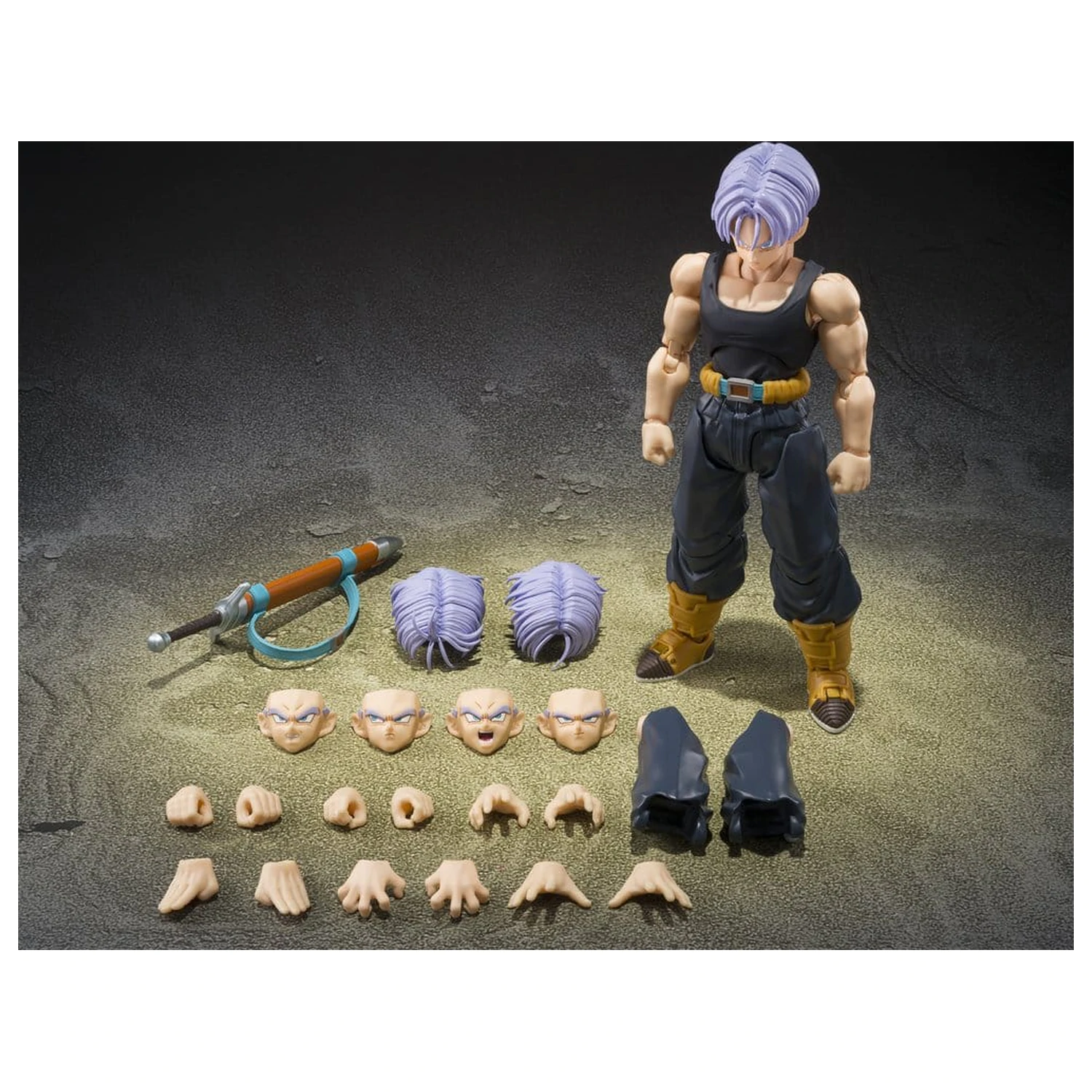 Dragon Ball Z S.H.Figuarts Action Figure Trunks <Z-Fighters> Group Base Ver.B Limited Edition 14 cm product photo