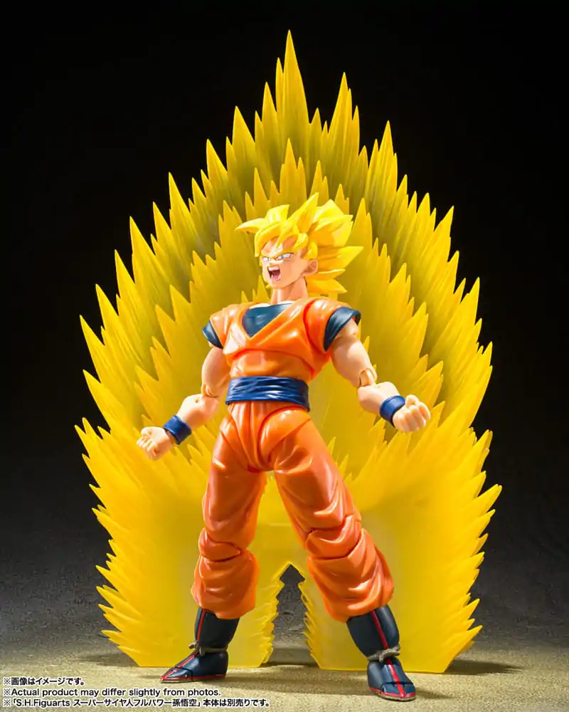 Dragon Ball Z S.H. Figuarts Accessories Son Goku's Effekt Parts Set Teleport Kamehameha termékfotó