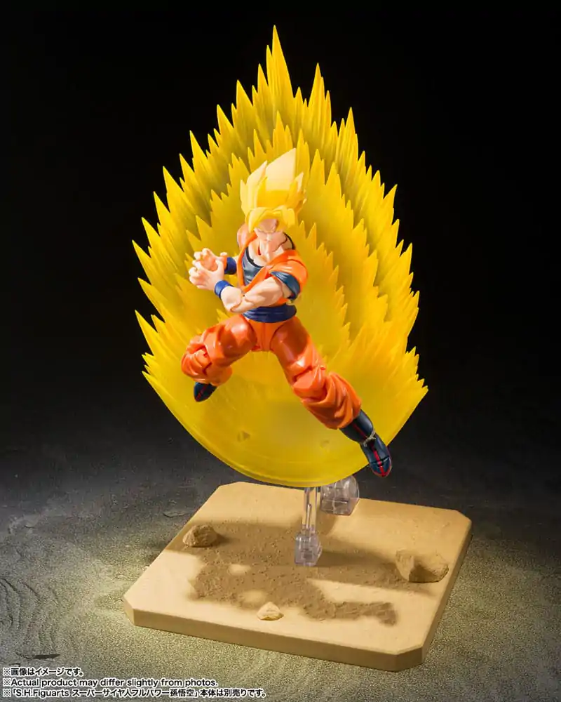 Dragon Ball Z S.H. Figuarts Accessories Son Goku's Effekt Parts Set Teleport Kamehameha termékfotó