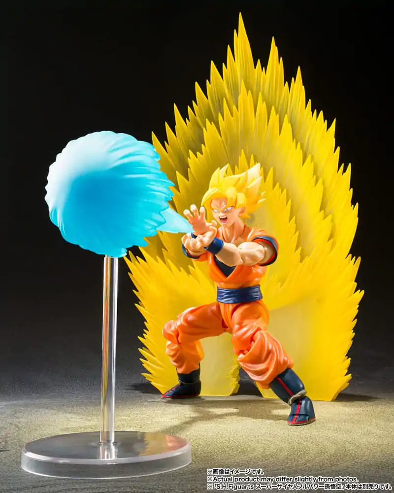 Dragon Ball Z S.H. Figuarts Accessories Son Goku's Effekt Parts Set Teleport Kamehameha termékfotó