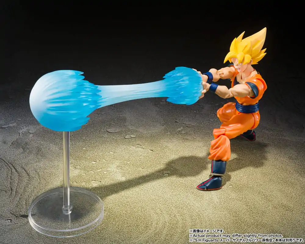 Dragon Ball Z S.H. Figuarts Accessories Son Goku's Effekt Parts Set Teleport Kamehameha termékfotó