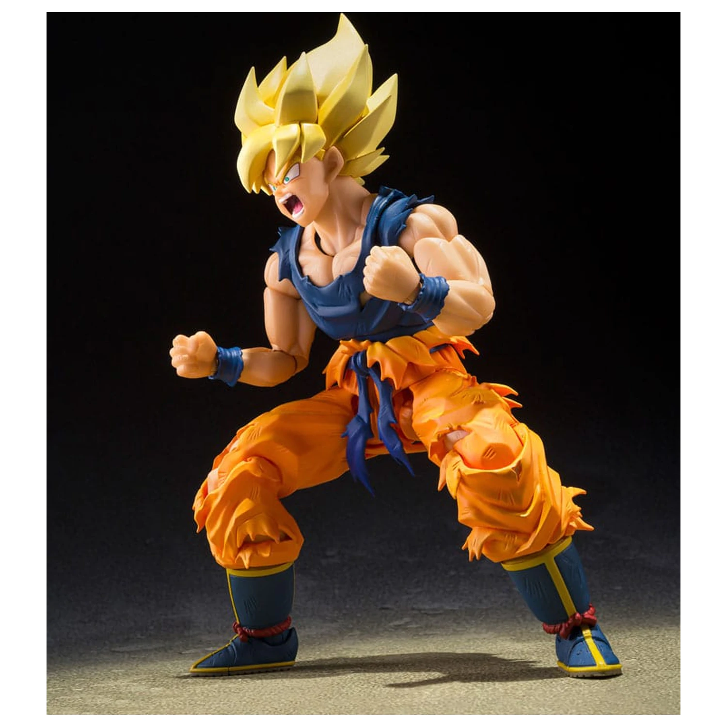 Dragon Ball Z S.H.Figuarts Action Figure Super Saiyan Son Goku (Fighter of Rage) 14 cm        product photo