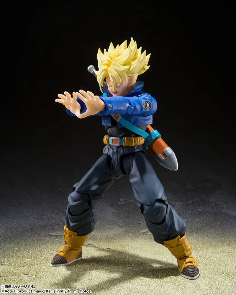 Dragon Ball Z S.H. Figuarts Action Figure Super Saiyan Trunks (The Boy From The Future) 14 cm product photo