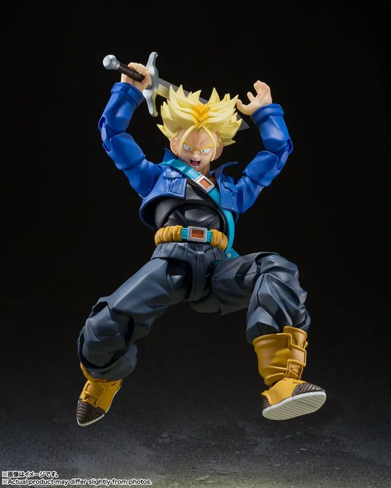 Dragon Ball Z S.H. Figuarts Action Figure Super Saiyan Trunks (The Boy From The Future) 14 cm product photo