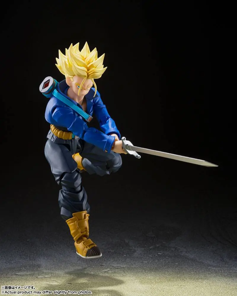 Dragon Ball Z S.H. Figuarts Action Figure Super Saiyan Trunks (The Boy From The Future) 14 cm product photo