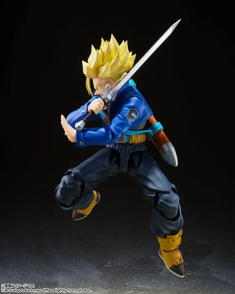 Dragon Ball Z S.H. Figuarts Action Figure Super Saiyan Trunks (The Boy From The Future) 14 cm product photo