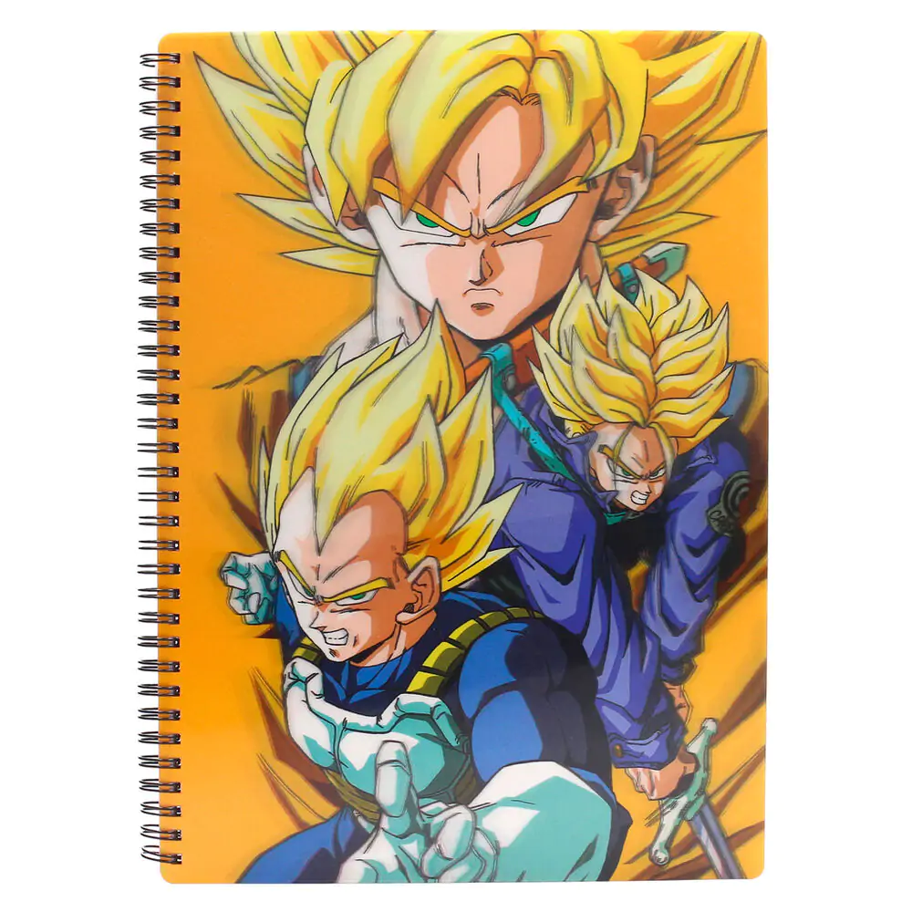 Dragon Ball Z Saiyans A4 notebook product photo