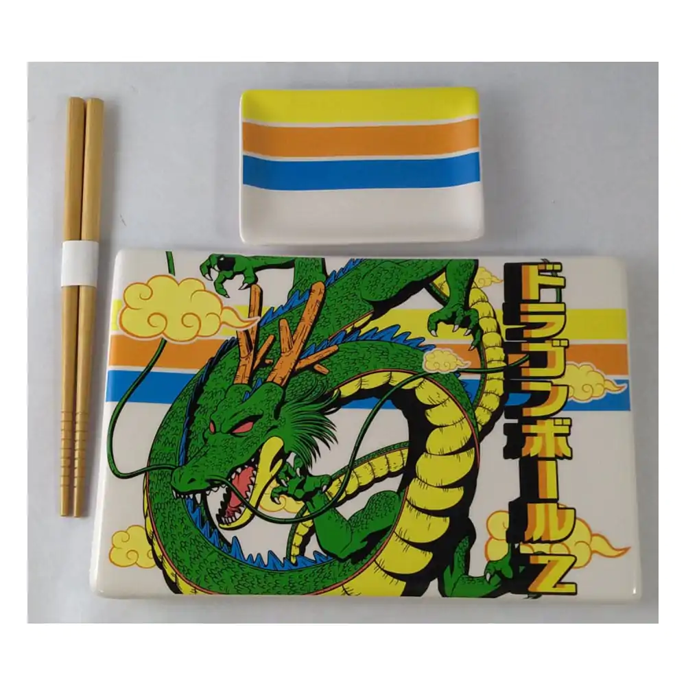 Dragon Ball Z Ceramic Sushi Set with Chopsticks Shenron termékfotó