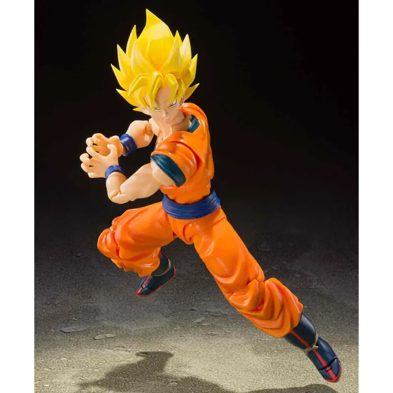 Dragonball Z S.H. Figuarts Action Figure Super Saiyan Full Power Son Goku 14 cm product photo