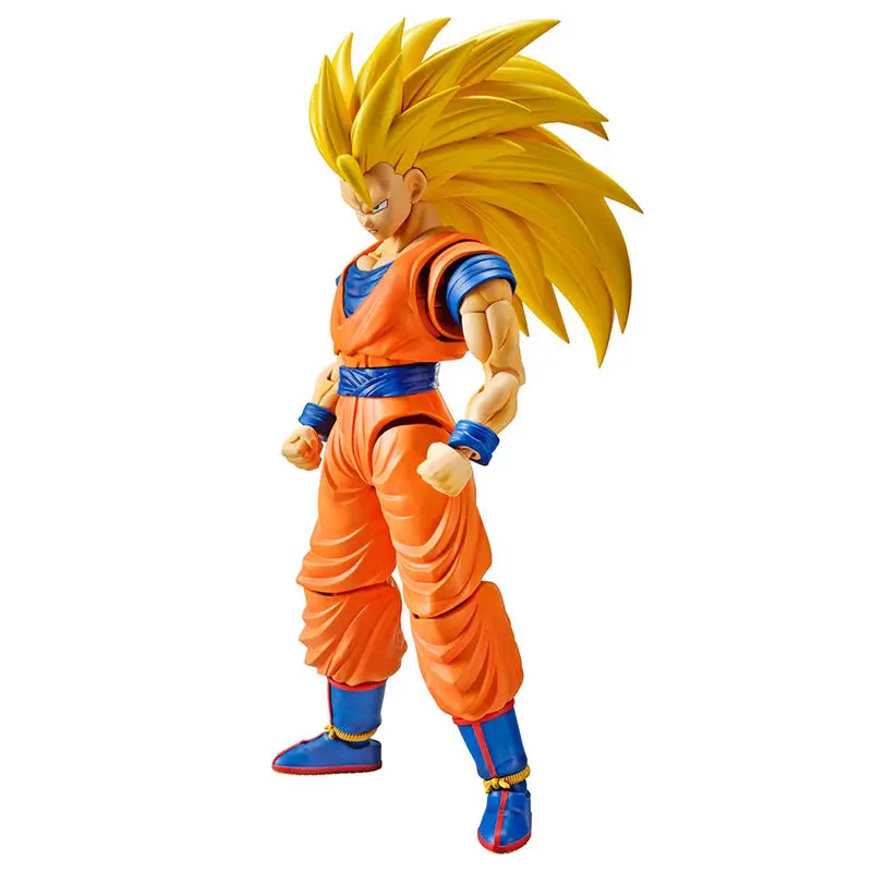 Dragon Ball Z Super Saiyan 3 Son Goku Model Kit figure 14cm product photo