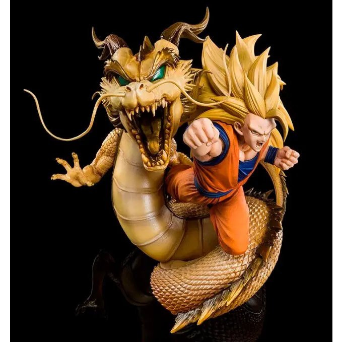Dragon Ball Z Super Saiyan 3 Son Goku statue 21cm product photo