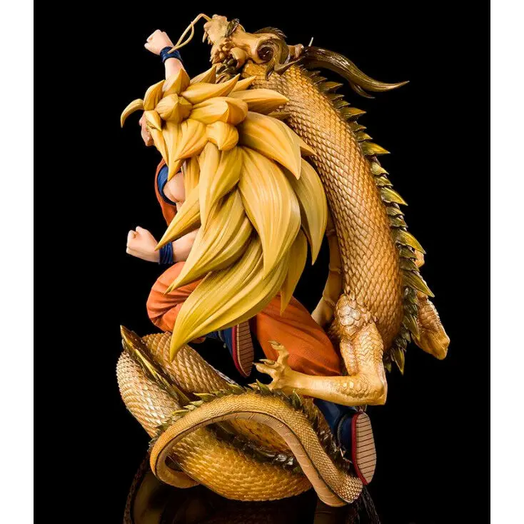 Dragon Ball Z Super Saiyan 3 Son Goku statue 21cm product photo