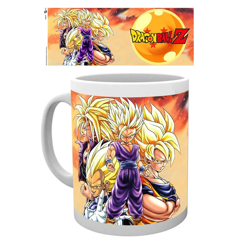 Dragon Ball Z Super Saiyans Mug product photo