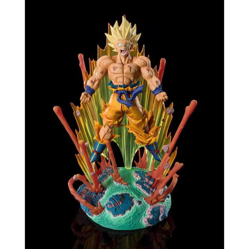 Dragon Ball Z FiguartsZERO PVC Statue (Extra Battle) Super Saiyan Son Goku -Are You Talking About Krillin?!!!!!- 27 cm product photo