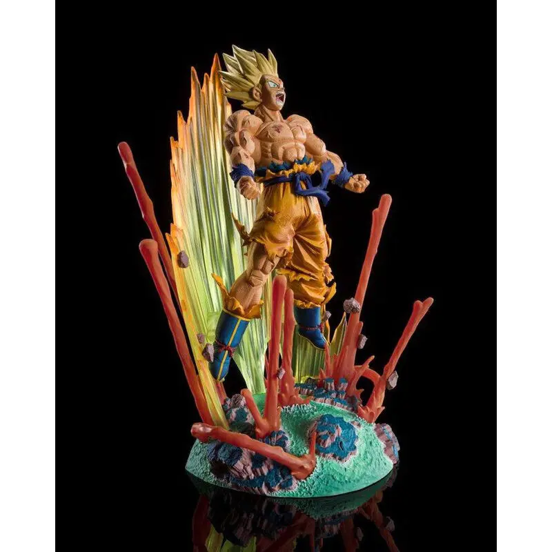 Dragon Ball Z FiguartsZERO PVC Statue (Extra Battle) Super Saiyan Son Goku -Are You Talking About Krillin?!!!!!- 27 cm product photo