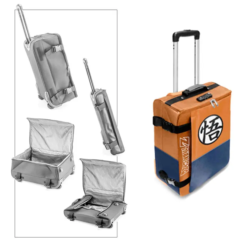 Dragon Ball Z foldable trolley suitcase 55cm termékfotó