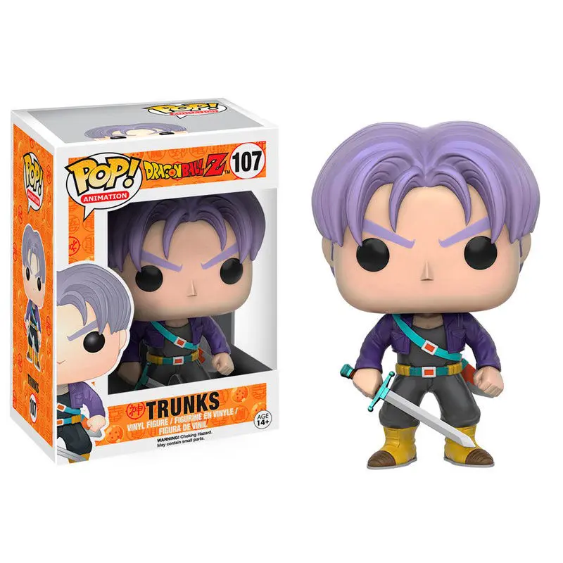 Dragon Ball Z POP! Animation Vinyl Figure Trunks 9 cm product photo