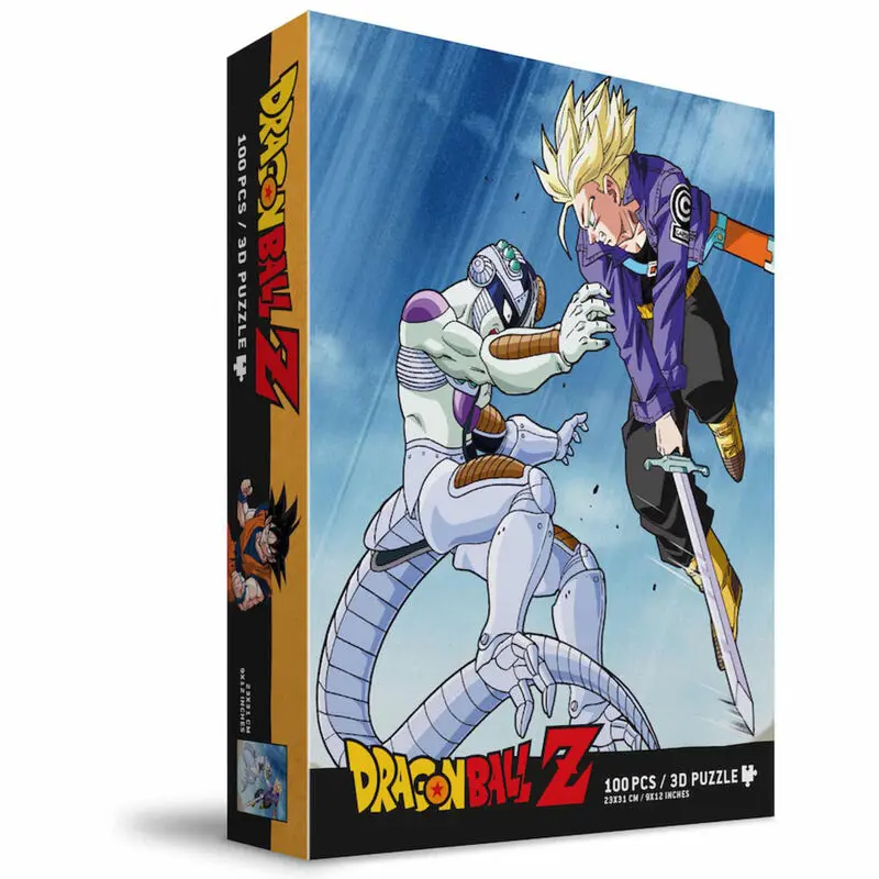 Dragon Ball Z Jigsaw Puzzle with 3D-Effect Trunks vs Frieza (100 pieces) termékfotó