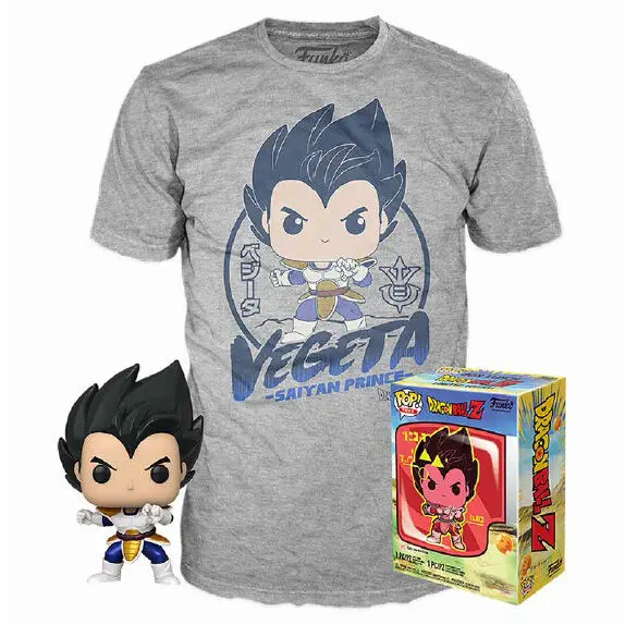 Dragon Ball Z Vegeta Funko POP figure & tee box termékfotó