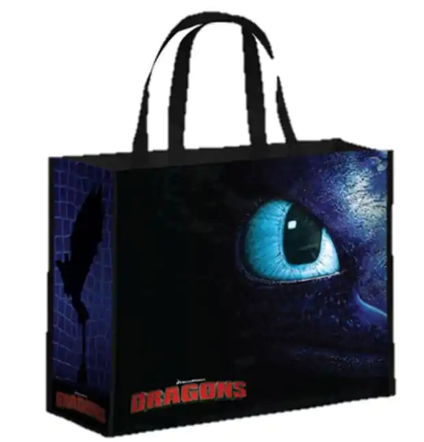 How to Train Your Dragon Tote Bag Toothless product photo
