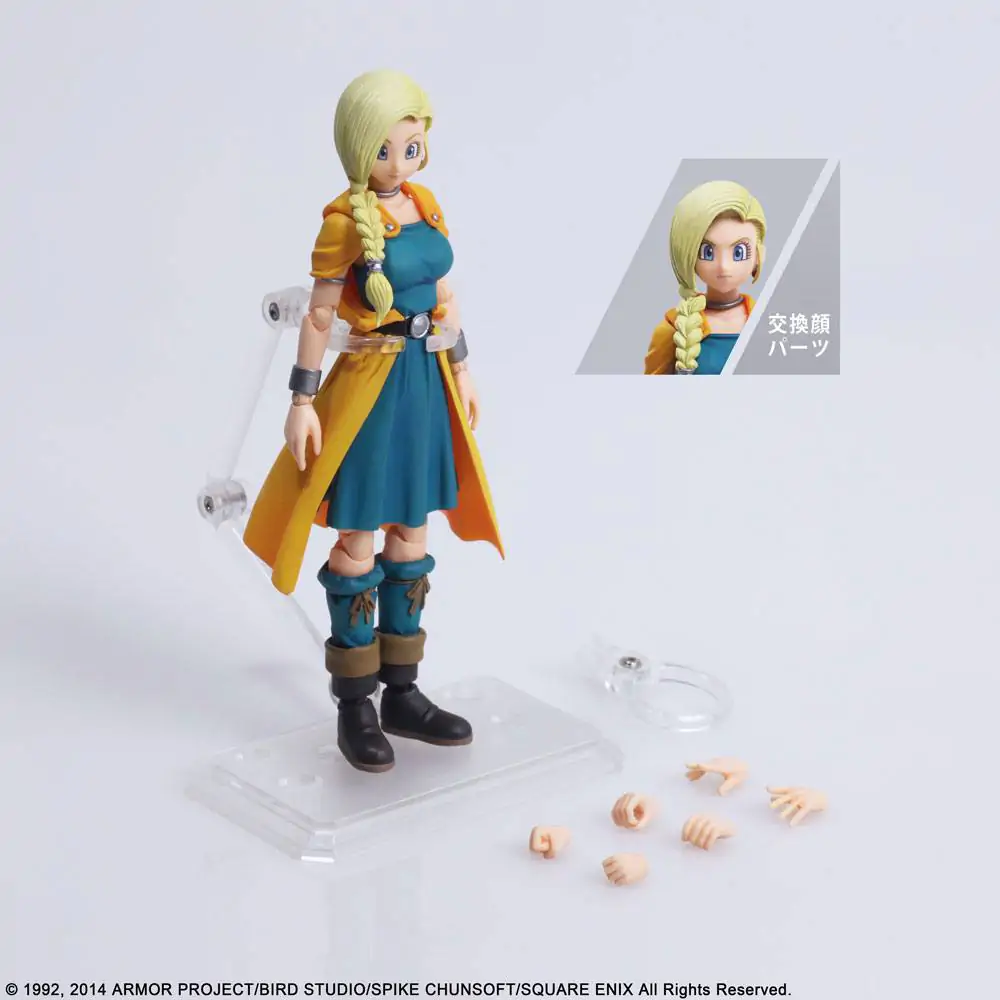 Dragon Quest V The Hand of the Heavenly Bride Bring Arts Action Figure Bianca Square Eniix Limited termékfotó