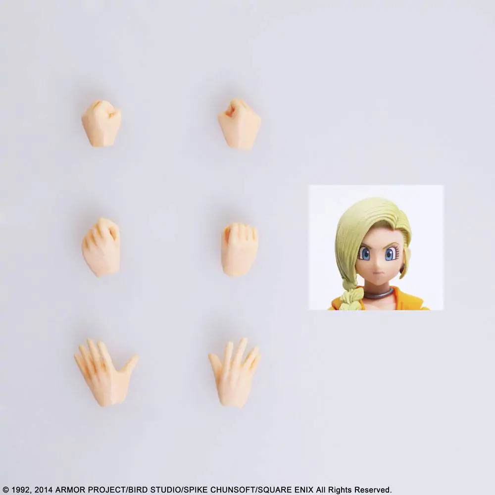 Dragon Quest V The Hand of the Heavenly Bride Bring Arts Action Figure Bianca Square Eniix Limited termékfotó