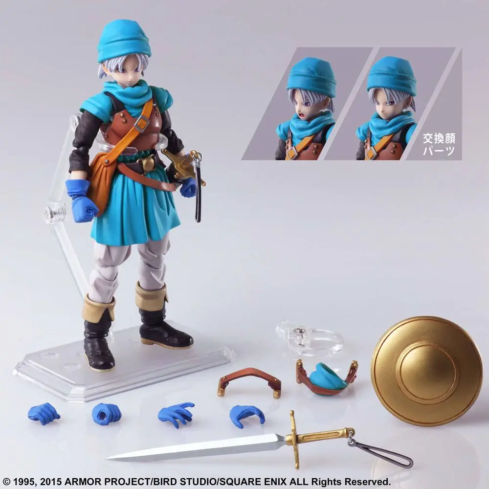 Dragon Quest VI Realms of Revelation Bring Arts Action Figure Terry 13 cm termékfotó