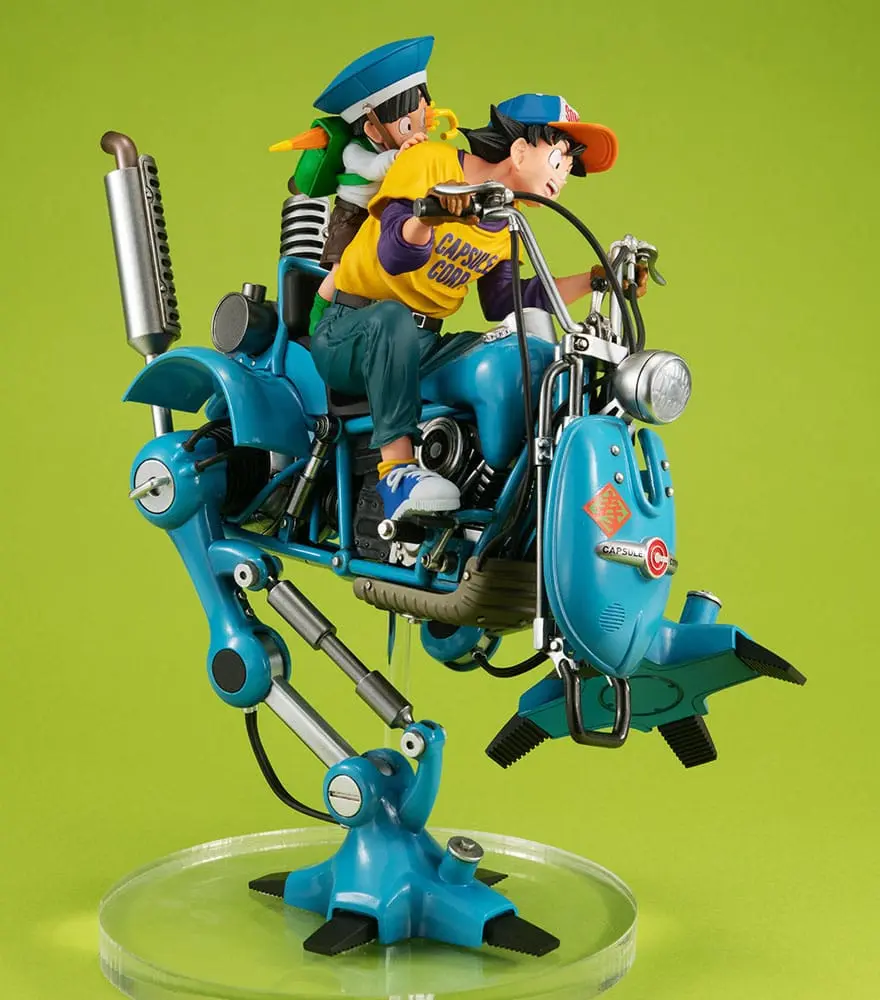 Dragonball Z Desktop Real McCoy EX PVC Diorama Son Goku &amp; Son Gohan &amp; Robot with two legs 20 cm product photo