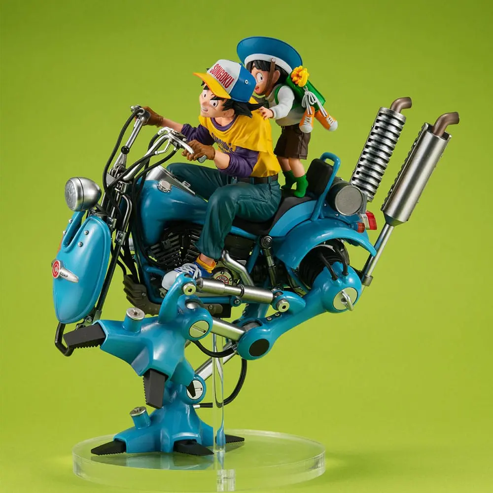 Dragonball Z Desktop Real McCoy EX PVC Diorama Son Goku &amp; Son Gohan &amp; Robot with two legs 20 cm product photo