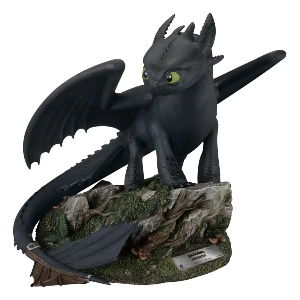 Dragons Master Craft Statue Standing Toothless 31 cm product photo