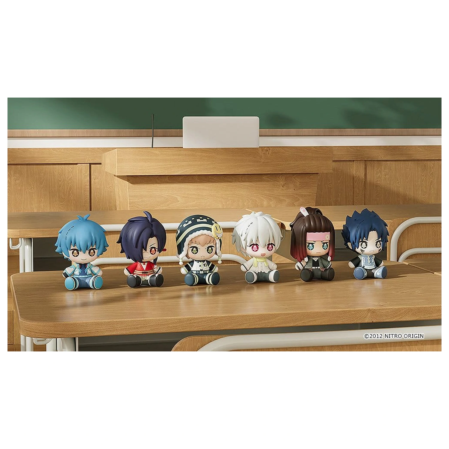 Dramatical Murder Huggy Good Smile Mini Figure Clear 7 cm product photo